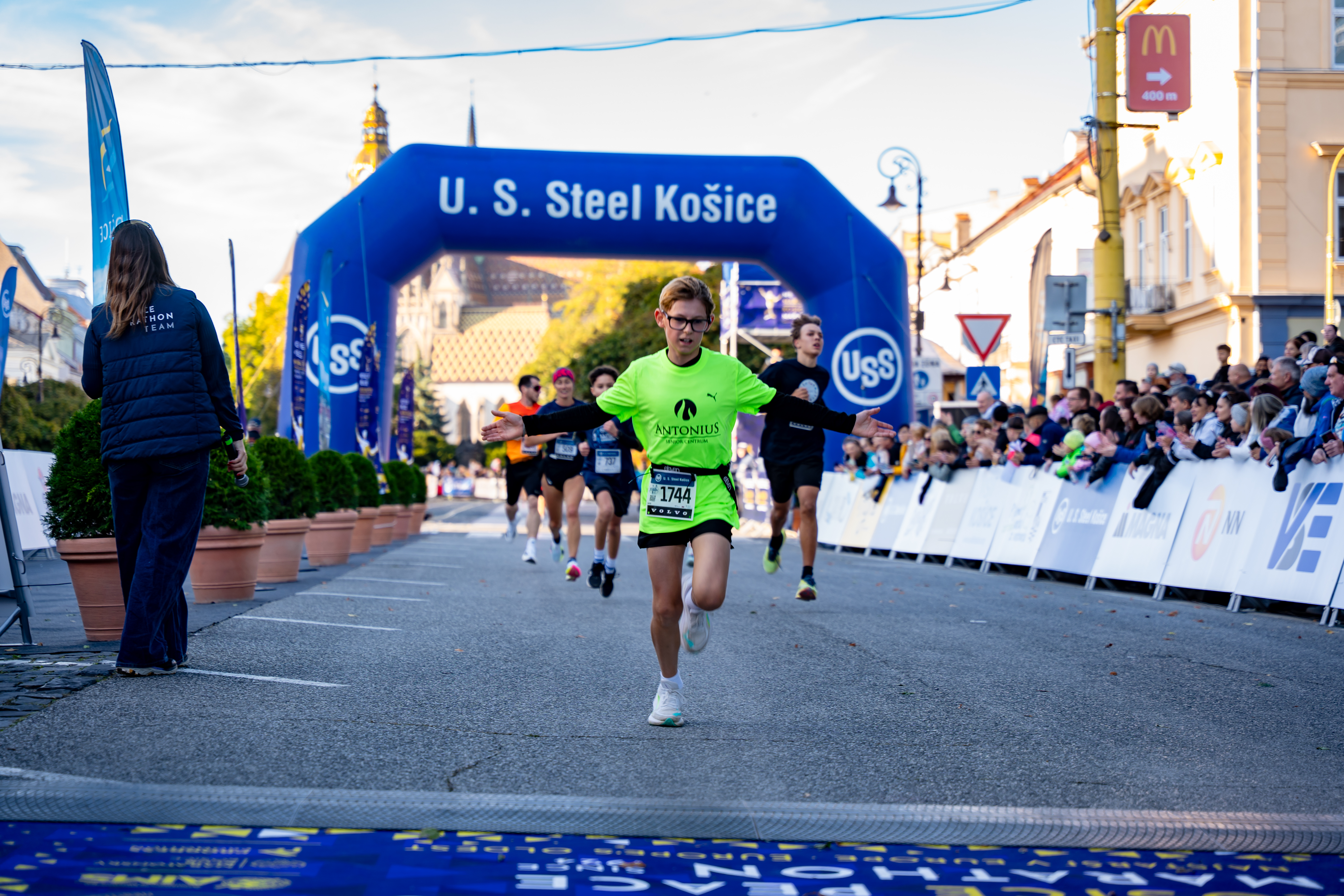 Start U. S. Steel Family Run  Minimaraton -60